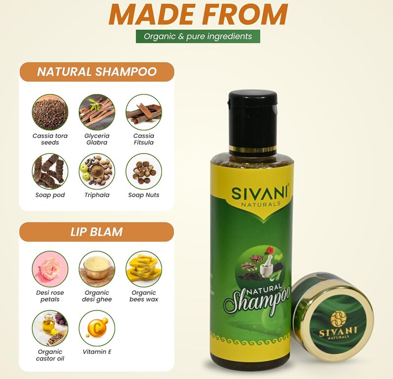 Sivani Natural Hair Shampoo