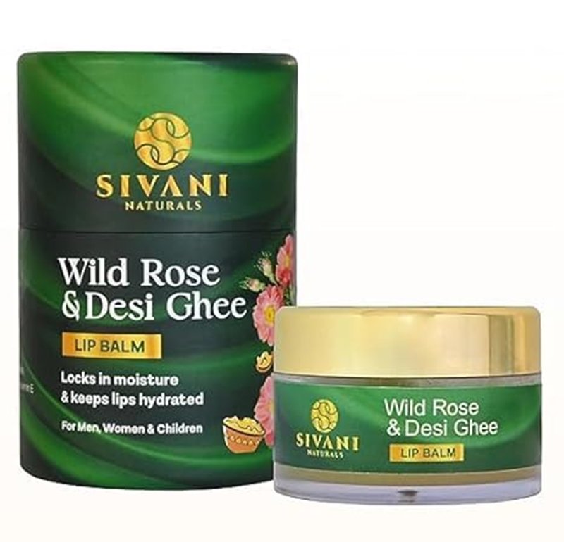 Sivani Wild Rose Lip Balm