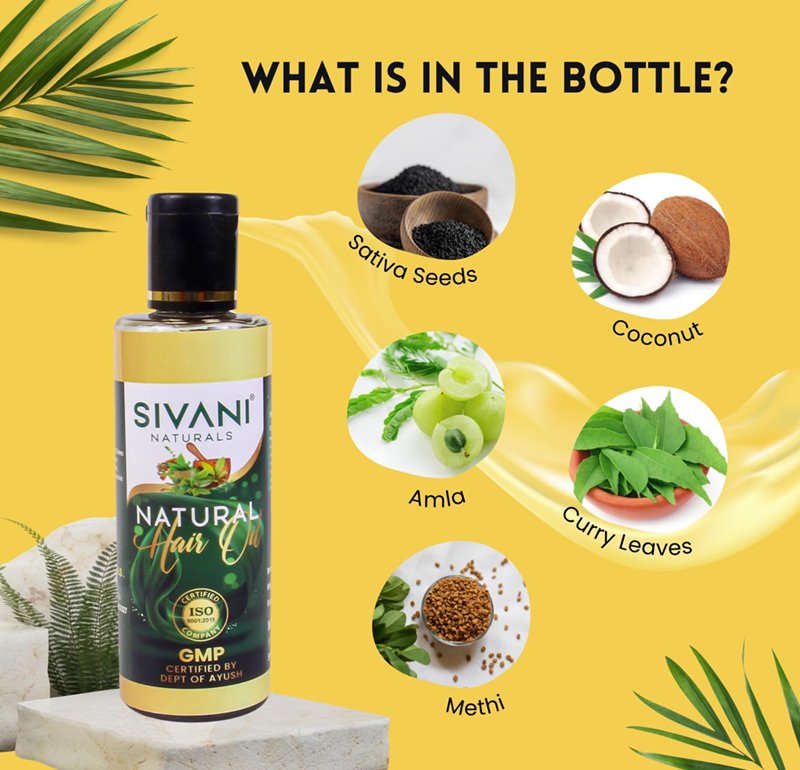 SIVANI Hair Oil â€“ 100ml | Hair Growth & Scalp Care