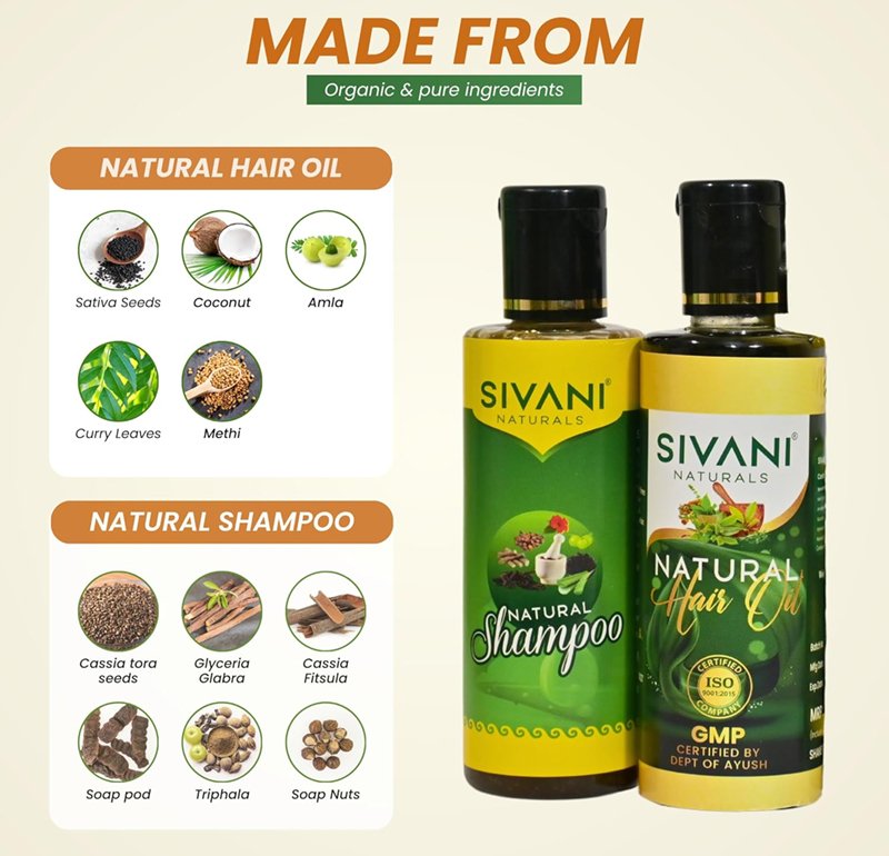 Sivani Herbal Hair Combo