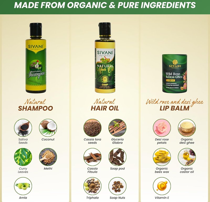 Sivani Herbal Care Trio